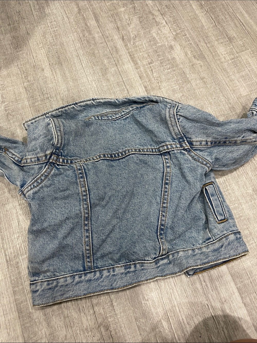 Old Navy Light Blue Kids Denim Jacket - Picture 2 of 2